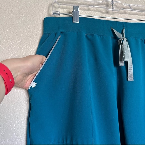 Figs Technical Collection Pacific Blue Venice Scrubs Pants Jogger Size XL/T - Picture 4 of 11